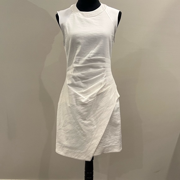 L'Agence Short Sheath Dress in Light Ivory | Size 10 - Picture 9 of 9